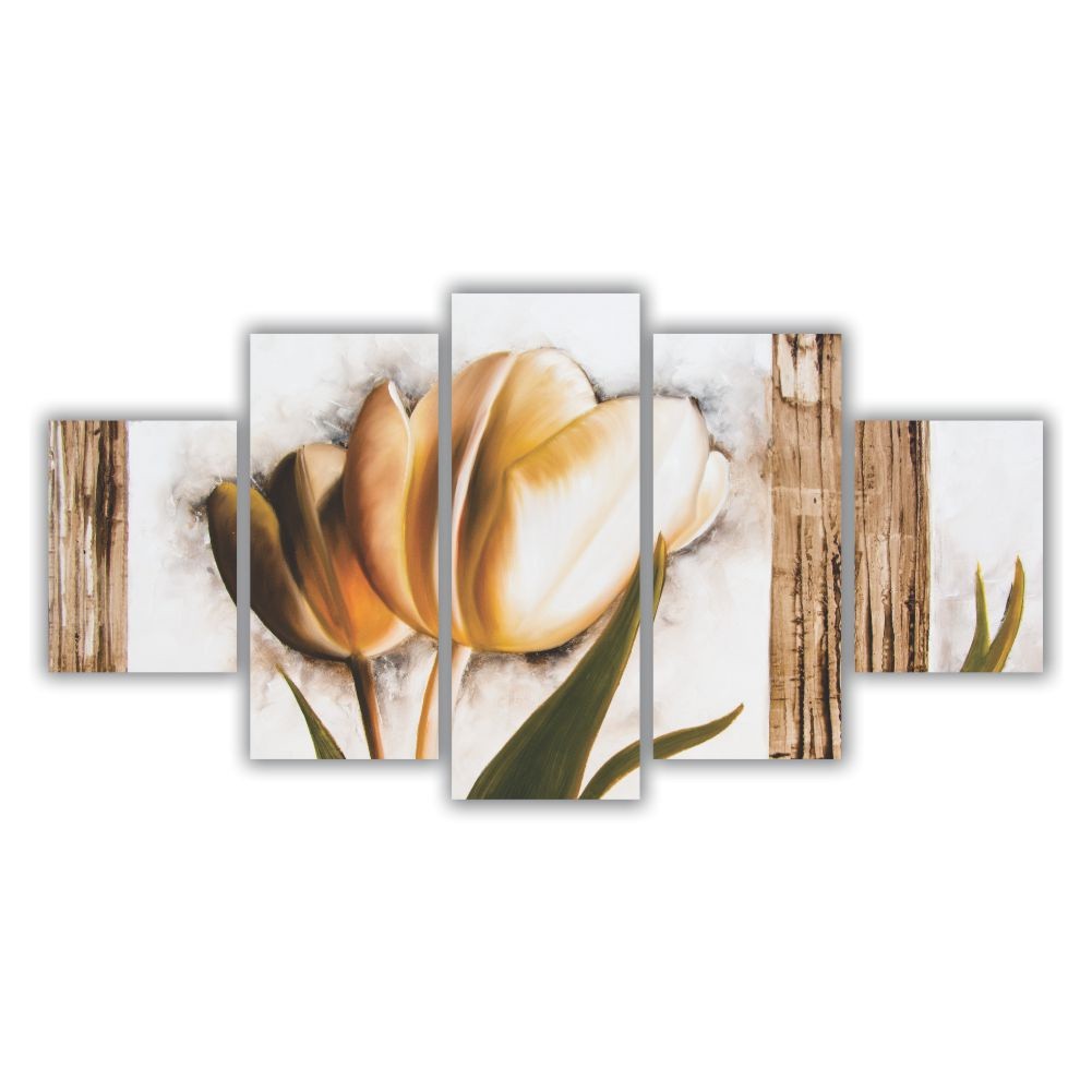 Quadro decorativo Tulipas em Sépia - Quadros Decorativos para Sala | Display de Festa Infantil