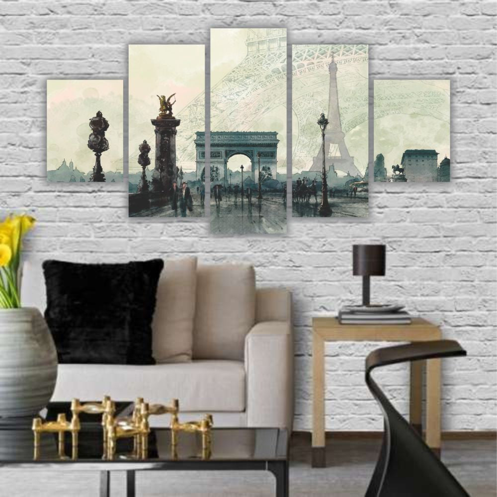 Quadro decorativo Arco do Triunfo - Quadros Decorativos para Sala | Display de Festa Infantil