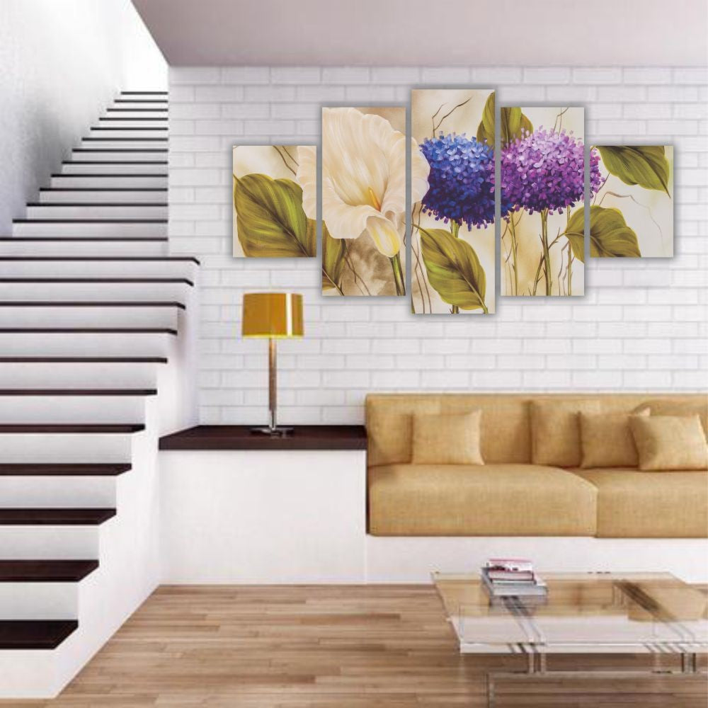Quadro Decorativo Hortências - Quadros Decorativos para Sala | Display de Festa Infantil