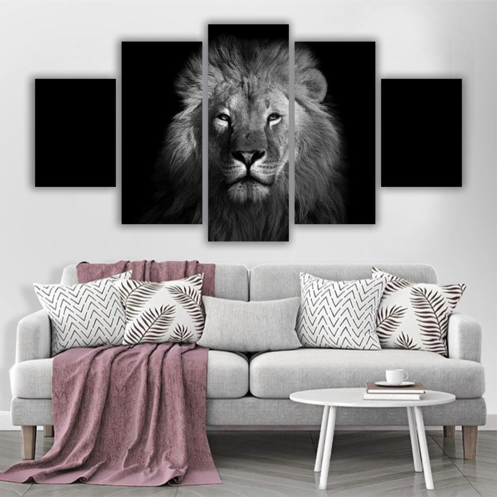 Quadro decorativo Leão Tribo De Judá Rei - Quadros Decorativos para Sala | Display de Festa Infantil