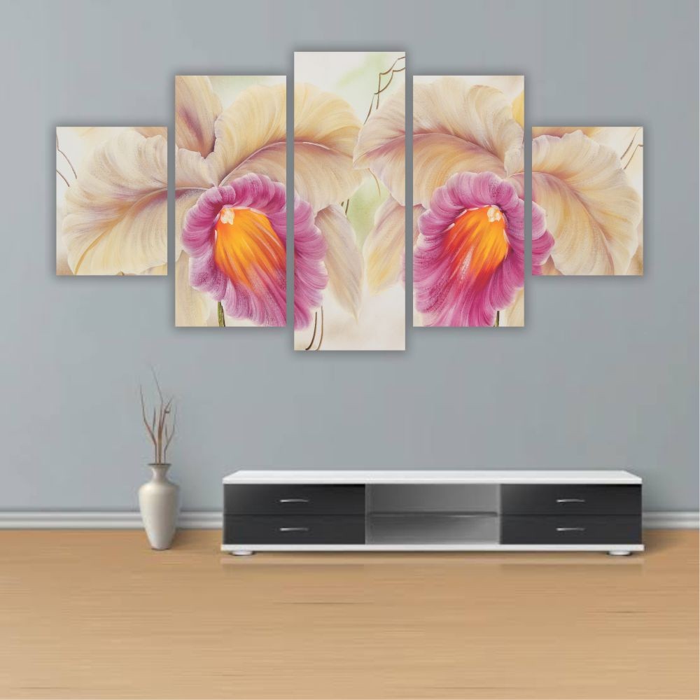 Quadro decorativo Orquídeas - Quadros Decorativos para Sala | Display de Festa Infantil