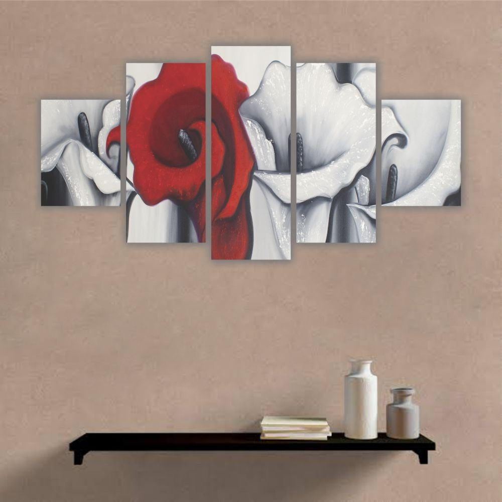 Quadro decorativo Copo de Leite Artístico - Quadros Decorativos para Sala | Display de Festa Infantil