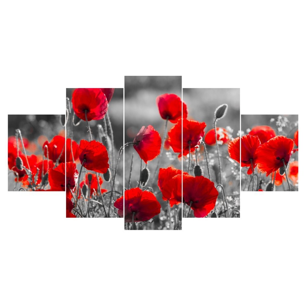 Quadro Decorativo Mosaico Flores da Primavera - Quadros Decorativos para Sala | Display de Festa Infantil