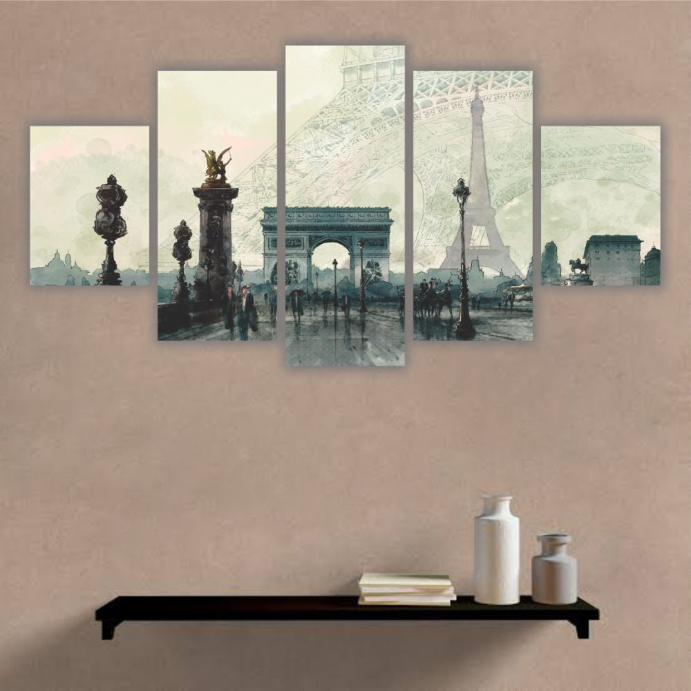 Quadro decorativo Arco do Triunfo - Quadros Decorativos para Sala | Display de Festa Infantil