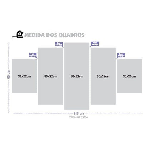 Quadros Decorativos Mosaico Mdf Cachorro Dog 115x60cm - Quadros Decorativos para Sala | Display de Festa Infantil