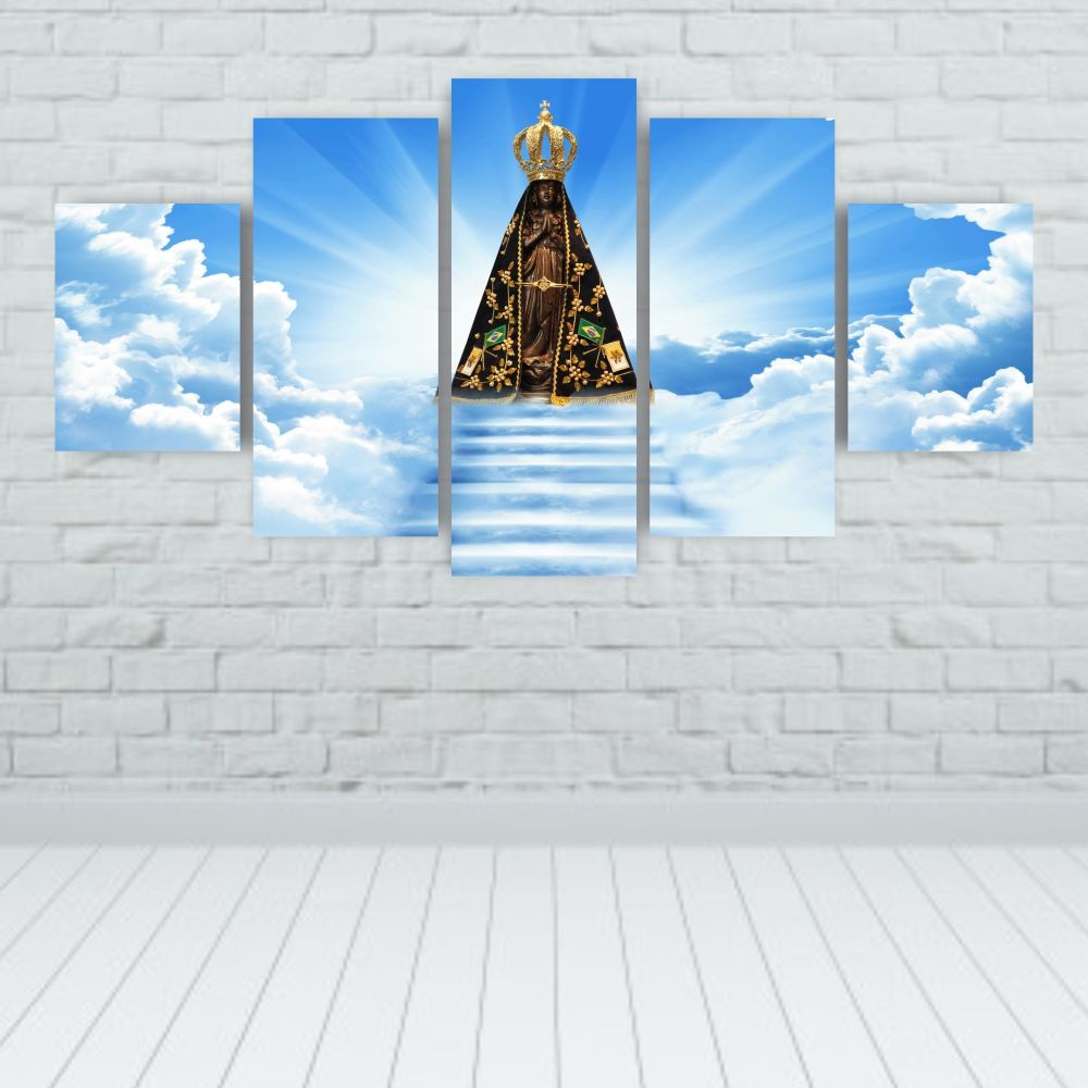 Quadros Decorativos Nossa Senhora Aparecida Sala Quarto - Quadros Decorativos para Sala | Display de Festa Infantil
