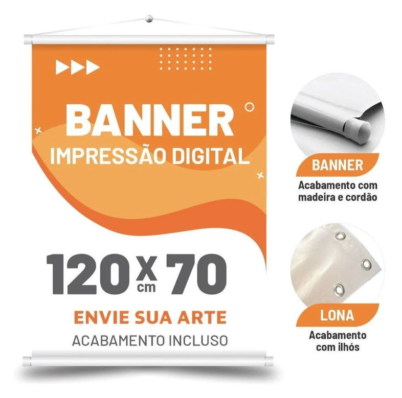 Banner ou Faixas Personalizado | Entrega Rápida
