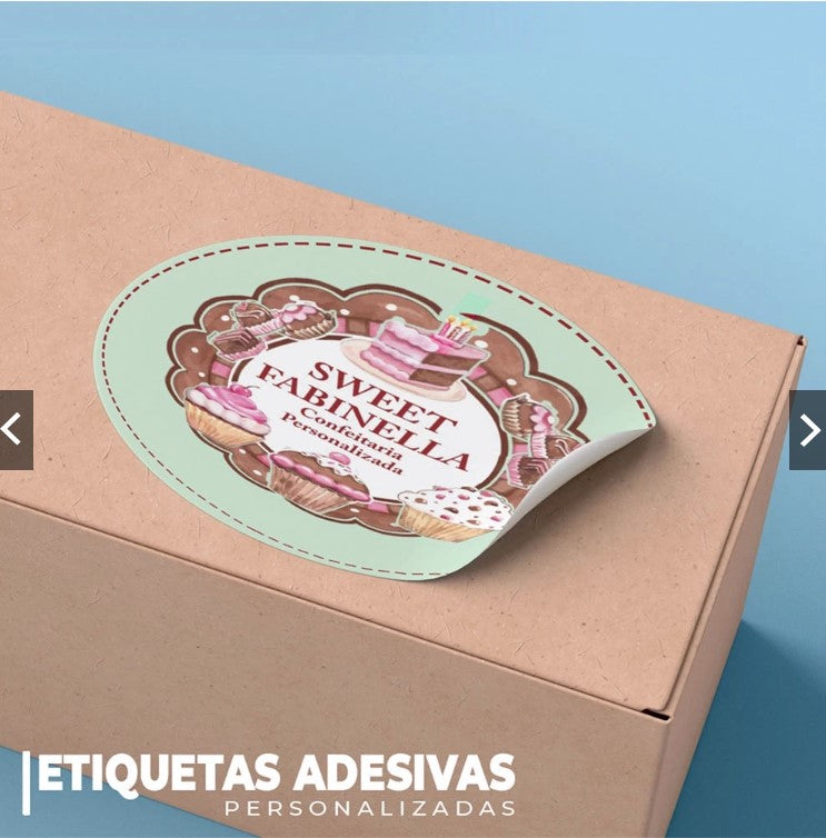 Promoção Etiquetas Adesivas e Rótulos Personalizado à Prova Dágua