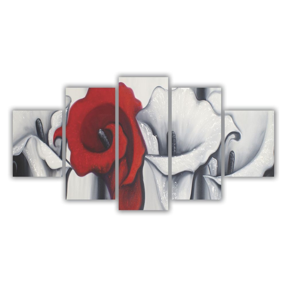 Quadro decorativo Copo de Leite Artístico - Quadros Decorativos para Sala | Display de Festa Infantil