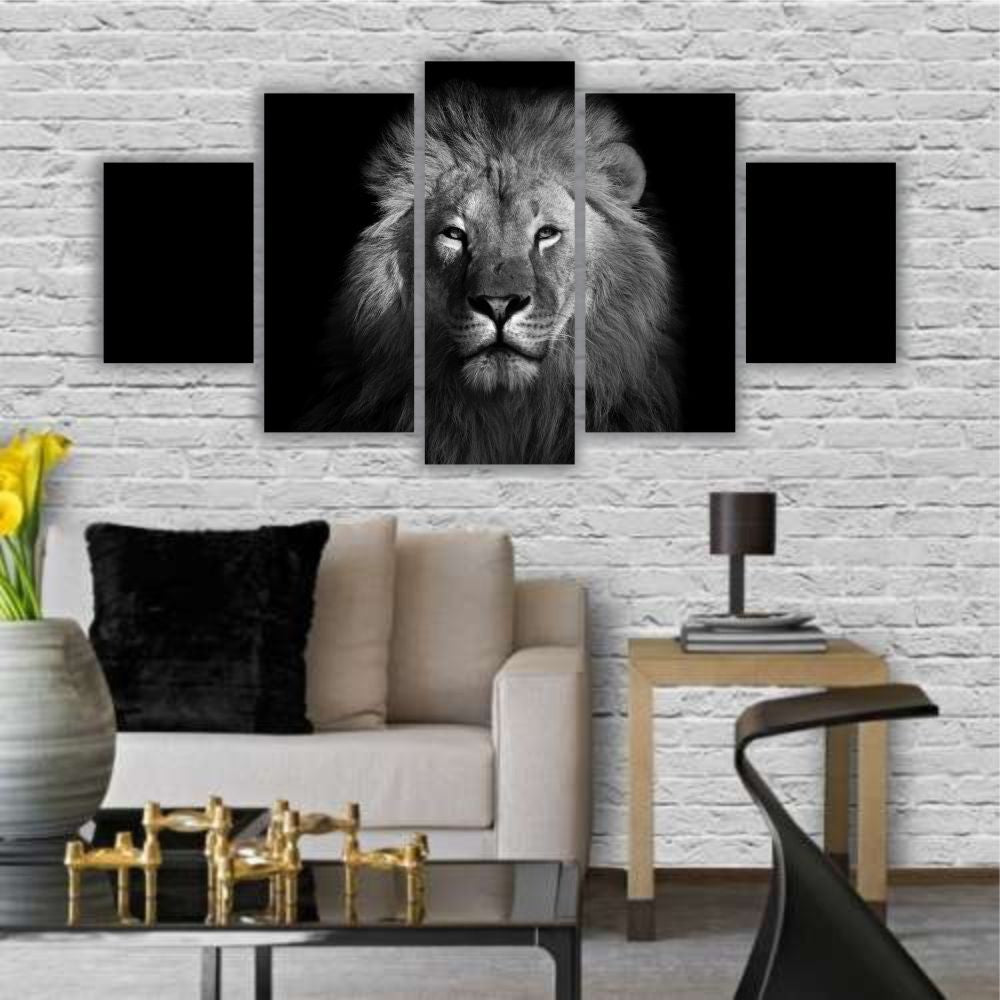 Quadro decorativo Leão Tribo De Judá Rei - Quadros Decorativos para Sala | Display de Festa Infantil