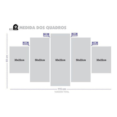 Quadros Decorativos Mosaico Mdf Viagem Ao Mundo 115x60cm - Quadros Decorativos para Sala | Display de Festa Infantil