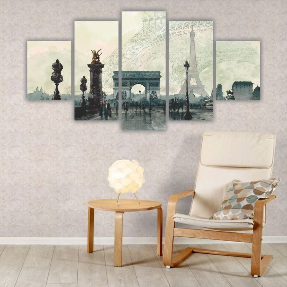 Quadro decorativo Arco do Triunfo - Quadros Decorativos para Sala | Display de Festa Infantil