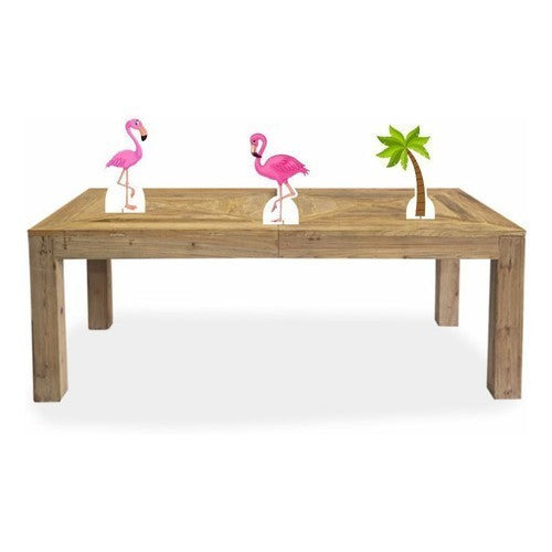 Kit Display Festa Flamingo 3 Displays - Quadros Decorativos para Sala | Display de Festa Infantil