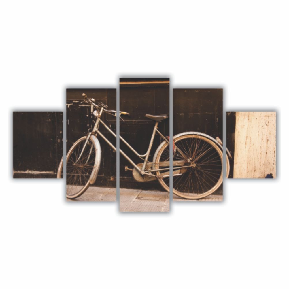 Quadro decorativo Bicicleta Vintage - Quadros Decorativos para Sala | Display de Festa Infantil