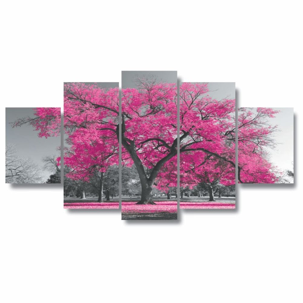 Quadros Decorativos Arvore Vida Botanico Sala Quarto Rosa - Quadros Decorativos para Sala | Display de Festa Infantil