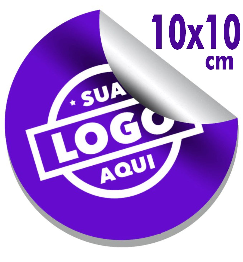 Etiquetas Adesivas Personalizada e Rótulos Vinil à Prova Dágua de 3 A 10CM