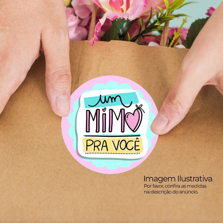 Etiquetas Adesiva Um Mimo pra Você