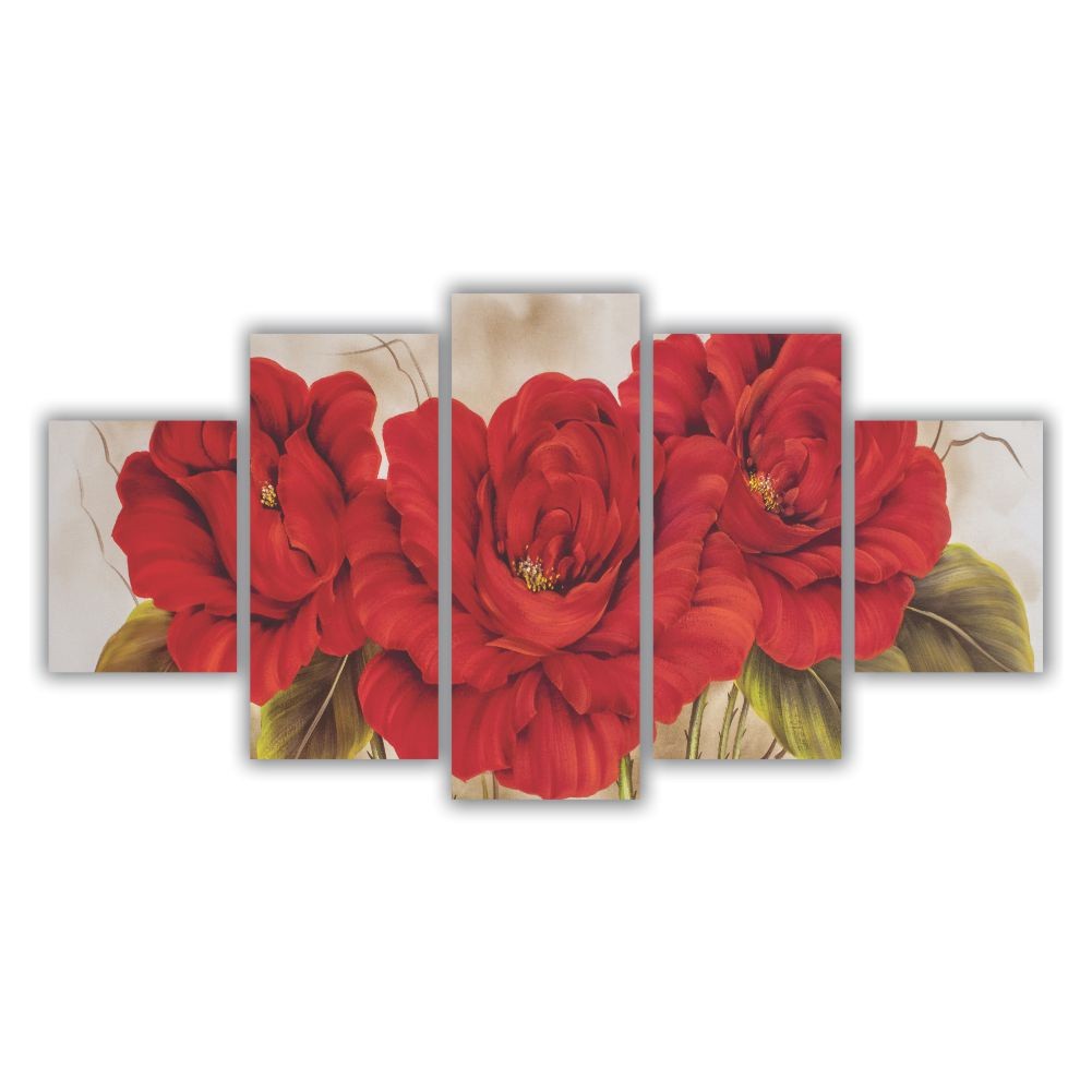 Quadro decorativo Buque Vermelho 2 - Quadros Decorativos para Sala | Display de Festa Infantil