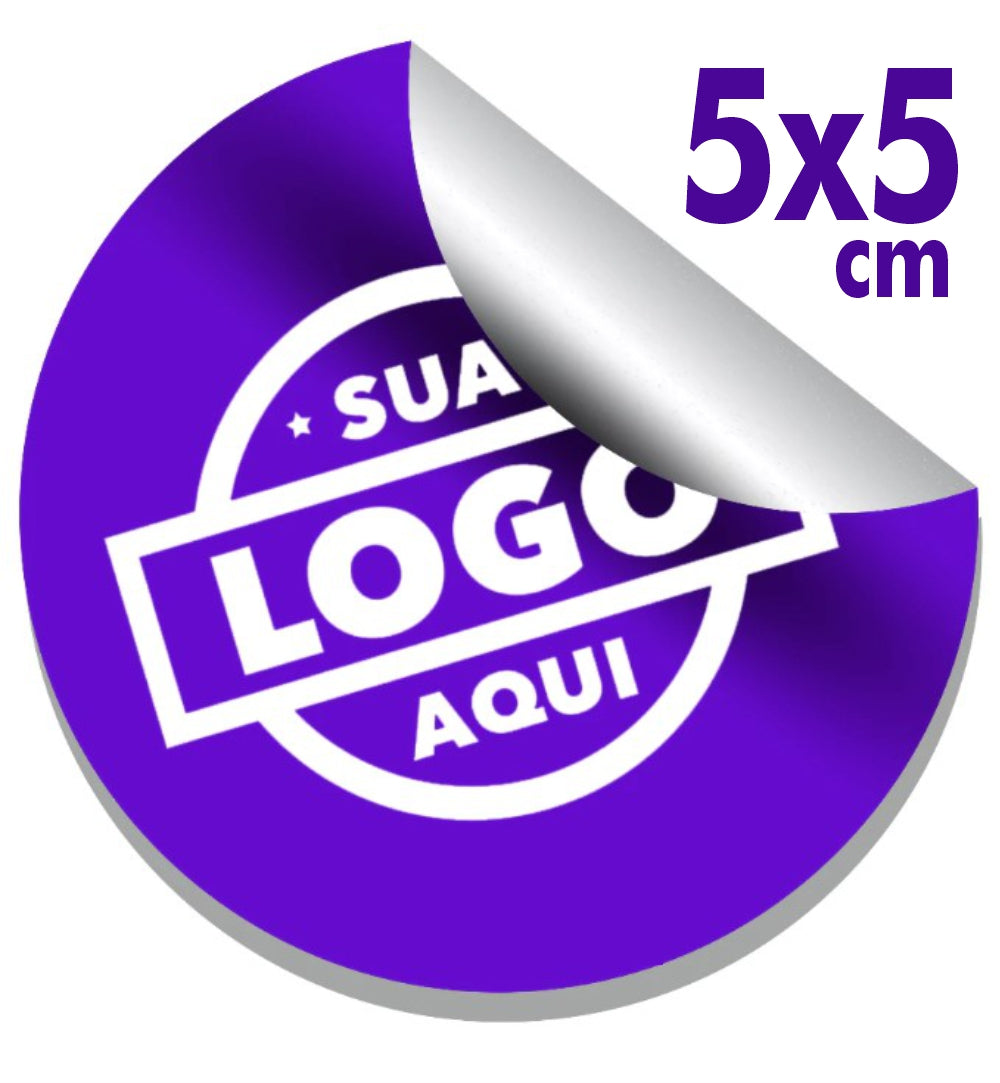 Etiquetas Adesivas Personalizada e Rótulos Vinil à Prova Dágua de 3 A 10CM