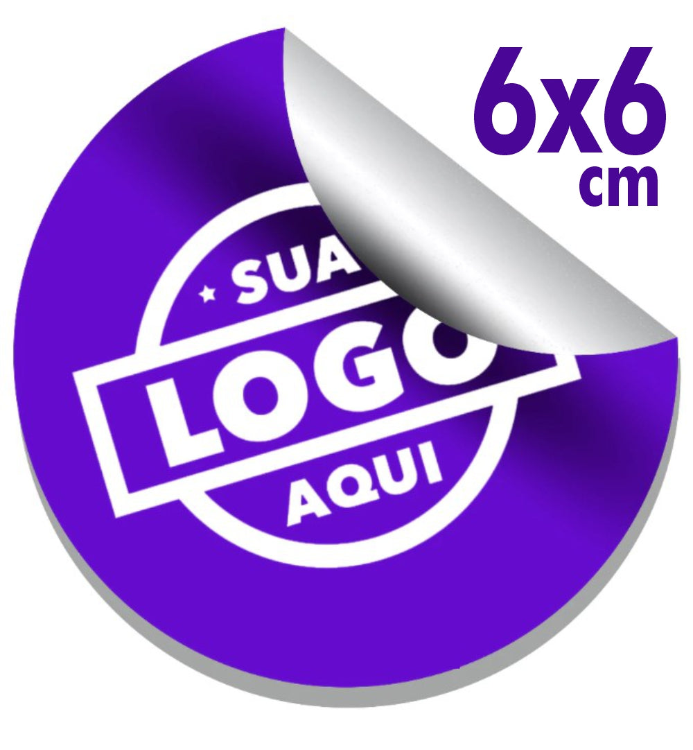 Etiquetas Adesivas Personalizada e Rótulos Vinil à Prova Dágua de 3 A 10CM