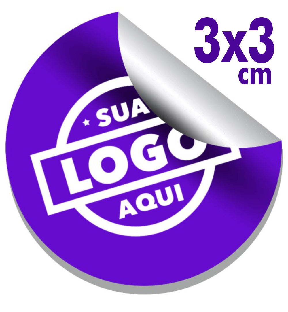 Etiquetas Adesivas Personalizada e Rótulos Vinil à Prova Dágua de 3 A 10CM